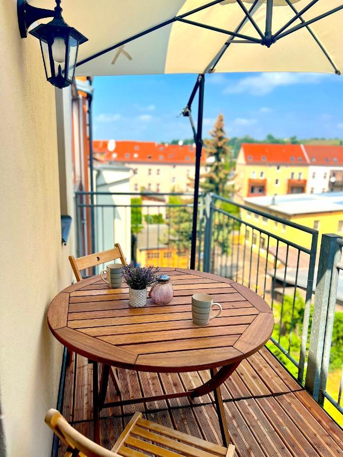 Elbling Apartment Mit Terrasse - Netflix - Parkplatz - Weinbergblick マイセン エクステリア 写真